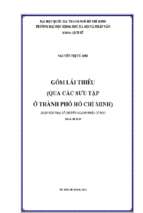 Gốm lái thiêu (qua các sưu tập ở thành phố hồ chí minh)    