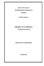 Luận văn tốt nghiệp tìm hiểu về sự tiến hóa và phân loại sao