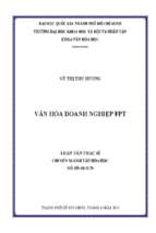 Văn hóa doanh nghiệp fpt    