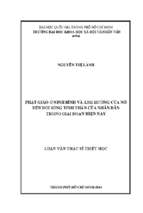 Phật giáo ở ninh bình và ảnh hưởng của nó đến đời sống tinh thần của nhân dân trong giai đoạn hiện nay    