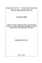 Luận án tiến sĩ nghiên cứu phát triển kỹ thuật trùng phùng gamma  gamma ghi sự kiện   sự kiện ứng dụng