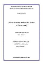 Tuồng kim thạch kỳ duyên trong tuồng nam bộ    