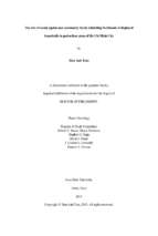 The role of social capital and community ties in rebuilding livelihoods of displaced households in peri_urban areas of ho chi minh city    dr. 