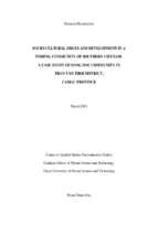 Socio cultural issues and development in a fishing community of southern vietnam a case study of song doc community in tran van thoi district camau province    dr. 
