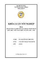 ảnh hưởng của phương tây trong nghệ thuật kiến trúc việt nam triều nguyễn (1802 1945)