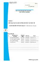 Biên soạn tập tài liệu hướng dẫn thực tập thực tế dành cho sinh viên khoa địa lý   khối kiến thức cơ sở ngành    