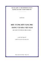 Biểu tượng hòn vọng phu trong văn hóa việt nam (so sánh với văn hóa trung hoa)    