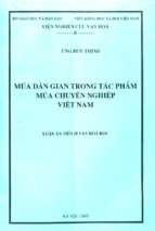 Múa dân gian trong tác phẩm múa chuyên nghiệp việt nam    