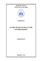 Lập trình tính toán tính năng tàu trên phần mềm rhinoceros