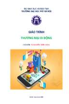 Giáo trình thương mại di động 
