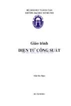 Giáo trình điện tử công suất 