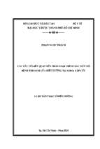 Các yếu tố liên quan đến phân loại chính xác mức độ bệnh theo esi của điều dưỡng tại khoa cấp cứu