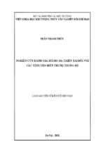 Nghiên cứu đánh giá rủi ro đa thiên tai đối với các tỉnh ven biển trung trung bộ. (multi risk assessment for mid central coastal provinces )