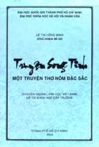 Truyện song tinh một truyện thơ nôm đặc sắc    
