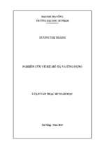 Nghiên cứu về hệ mô tả và ứng dụng..