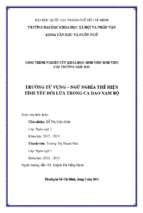 Trường từ vựng – ngữ nghĩa thể hiện tình yêu đôi lứa trong ca dao nam bộ   