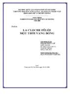 La cloche fêlée một thời vang bóng   