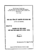 Nghiên cứu tiến trình việt nam gia nhập afta (1996   2006)    