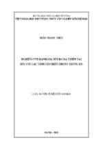 Nghiên cứu đánh giá rủi ro đa thiên tai đối với các tỉnh ven biển trung trung bộ. (multi risk assessment for mid central coastal provinces )