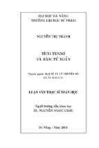 Tích tenxơ và hàm tử xoắn