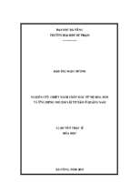 Nghiên cứu chiết tách chất màu từ nụ hoa hòe và ứng dụng nhuộm vải tơ tằm ở quảng nam