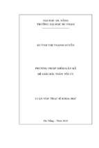 Phương pháp điểm gần kề để giải bài toán tối ưu