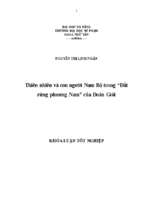 Thiên nhiên và con người nam bộ trong “đất rừng phương nam” của đoàn giỏi.