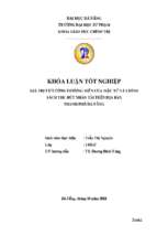 Giá trị tư tưởng thượng hiền của mặc tử và chính sách thu hút nhân tài trên địa bàn thành phố đà nẵng