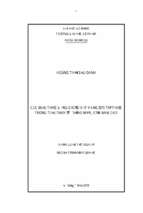 Các biểu thức đồng chiếu vật về người trí thức trong tiểu thuyết “sống mòn” của nam cao