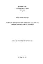 Nghiên cứu chiết tách nano vàng từ dung dịch haucl4 bằng tác nhân khử dịch chiết nước lá cây nha đam.