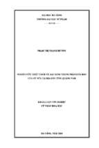 Nghiên cứu chiết tách và xác định thành phần hoá học của củ nưa tạin địa bàn tỉnh quảng nam