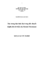 đặc trưng hậu hiện đại trong tiểu thuyết kafka bên bờ biển của haruki murakami.
