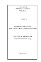 Sử dụng phương pháp dự án trong dạy học địa lý lớp 11 trung học phổ thông