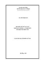 đặc điểm từ ngữ quân sự mảng quốc phòng   an ninh trên báo quân đội nhân dân