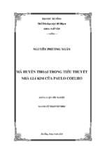 Mã huyền thoại trong tiểu thuyết nhà giả kim của paulo coelho