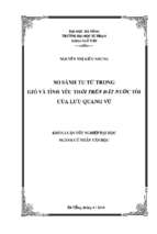 So sánh tu từ trong gió và tình yêu thổi trên đất nước tôi của lưu quang vũ