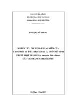 Nghiên cứu tác dụng kháng viêm của cao chiết từ tỏi (allium sativum l.) trên mô hình chuột nhắt trắng (mus musculus var. albino) gây viêm bằng carrageenin.