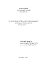 Thành ngữ trong hai tiểu thuyết thiên thần sám hối và giã biệt bóng tối của tạ duy anh.