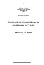 Bổ ngữ so sánh của vị từ trạng thái trong quê nội và tảng sáng của võ quảng.