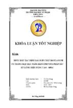 Bước đầu xác định sáu hợp chất isoflavone có trong hạt đậu nành bằng phương pháp sắc ký lỏng hiệu năng cao   hplc