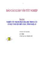 Nghiên cứu thành phần hóa học trong cây cỏ mực ở huyện diễn châu, tỉnh nghệ an.