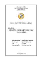 Các công trình kiến trúc pháp tại đà nẵng.