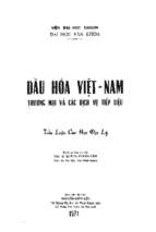 Dầu hỏa việt nam thương mại và các dịch vụ tiếp liệu    