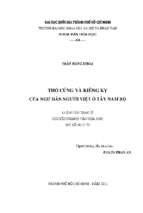 Thờ cúng và kiêng kỵ của ngư dân người việt ở tây nam bộ    