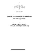 đảng lãnh đạo xây dựng khối đại đoàn kết toàn dân tộc thời kỳ đổi mới.