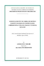 An investigation into the correlation between cognitive strategies and student's reading comprehension at vinh long college of technical education    m.a. 