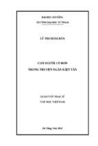 Con người cô đơn trong truyện ngắn kiệt tấn