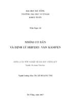 Nhóm cơ bản và định lý seifert   van kampen