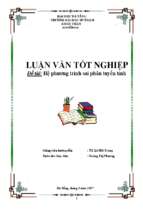 Hệ phương trình sai phân tuyến tính