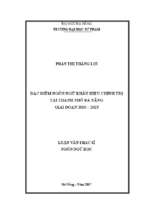 đặc điểm ngôn ngữ khẩu hiệu chính trị tại thành phố đà nẵng giai đoạn 2010  2015.